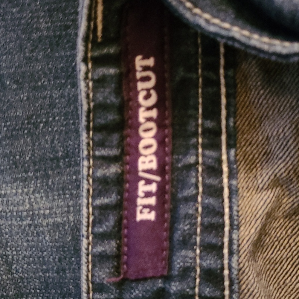 Vigoss Bootcut Jeans Sz. 27 (3/4) - Picture 5 of 12